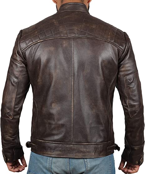 Latest Brown Leather Jacket for Men 2022 – Louis Bond