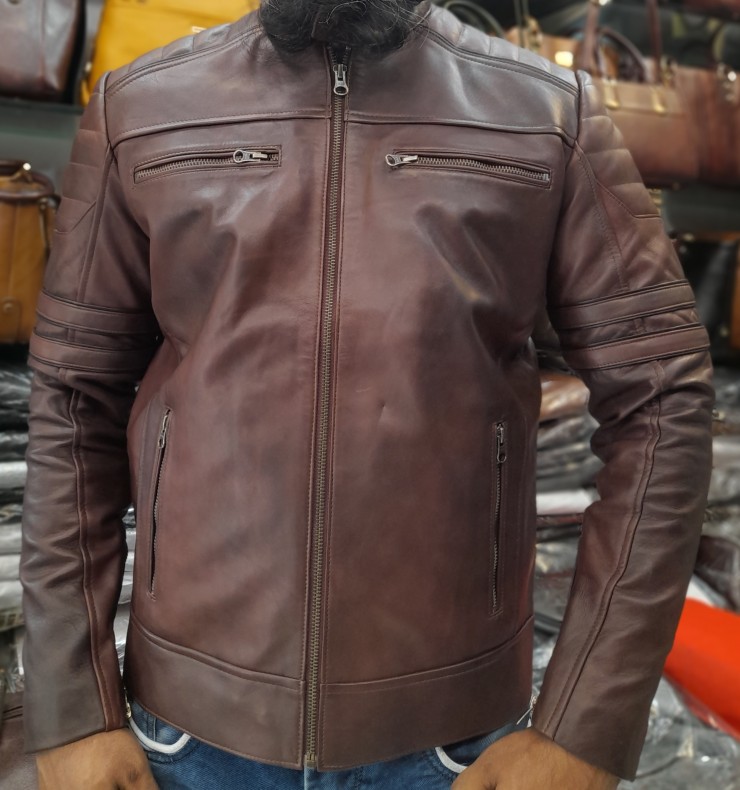 Popular Thicken Fur Clothing Men Brown Slim Genuine Sheepskin Leather Jacket  - China Men Sheepskin Fur and Leather Genuine price | Made-in-China.com