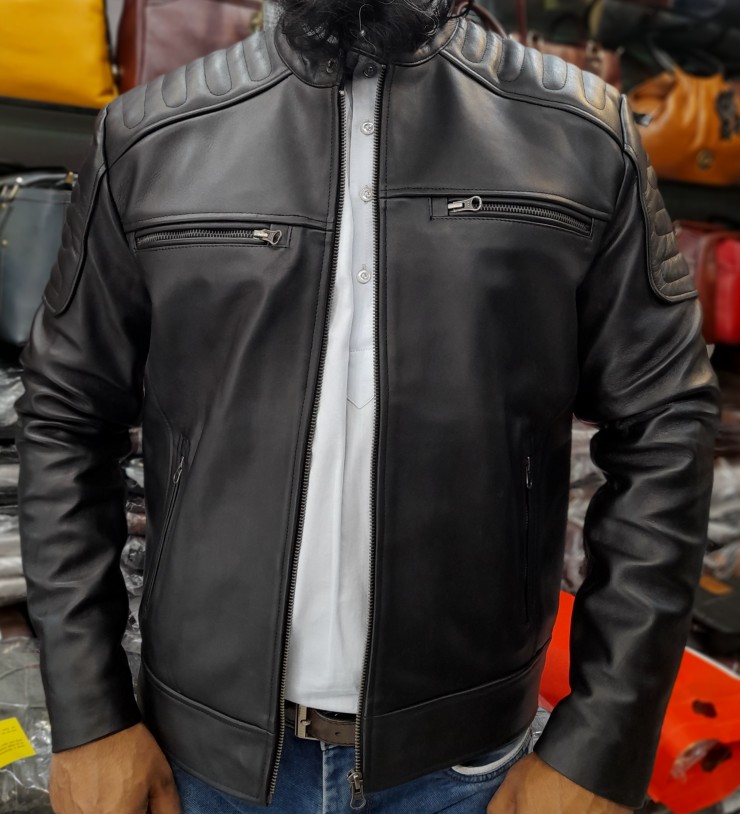 Designer hot sale leather jacket